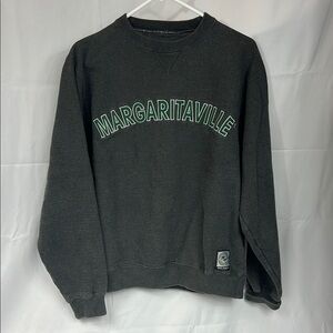 Vintage Women’s Dark Grey Margaritaville Sweatshirt